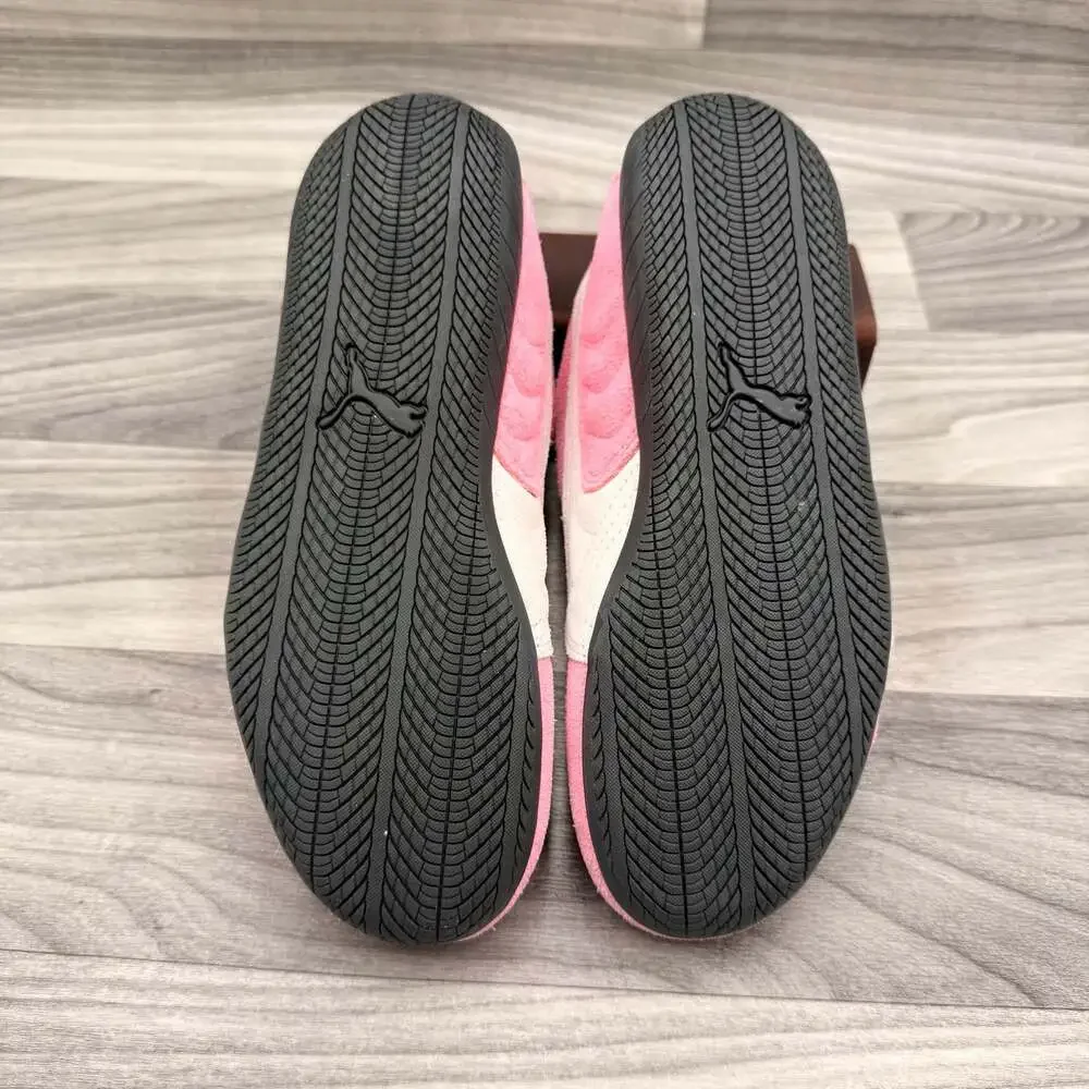 Puma NWOT Speedcat OG Big Kid 'Magic Rose' - Pink and White Suede Sneakers